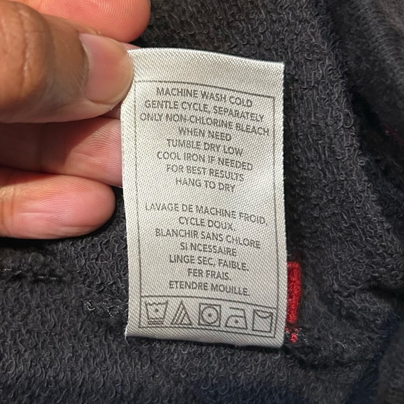 Monrow Embroidered Heart Vintage Sweatpant Sz M Cotton Super Soft Joggers - Picture 9 of 9